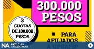 Filas de trabajadores en un gremio de ARCA para pedir un bono porque no llegan a fin de mes