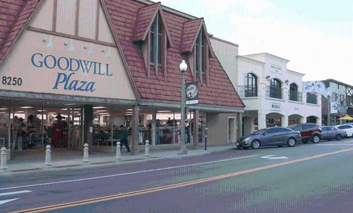 Community reacts to proposed façade changes at Goodwill in La Mesa Village