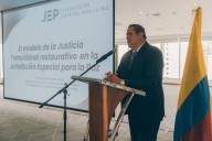 Magistrado Camilo Suárez presentó modelo de Justicia Restaurativa para dignificar a las víctimas