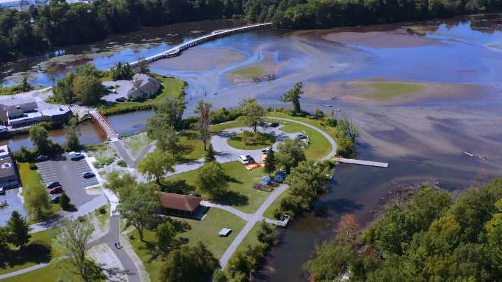Boardman Lake Loop Trail section closed for roof and solar panel work