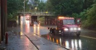 High water disrupting traffic in Tri-State Tuesday morning