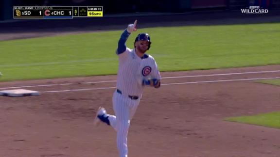Suzuki and Kelly hit back-to-back homers as the Cubs top the Padres...