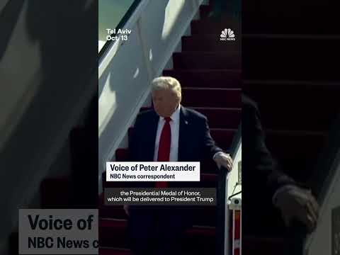 President Trump to receive honors from both Israel and Egypt amid Gaza peace deal