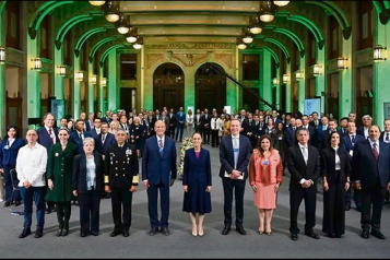 Presentan Plan México ante empresarios del Foro Mundial