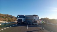 Un camión averiado paraliza la AP-68 en sentido Zaragoza: La autopista registra cortes y desvíos en Ausejo