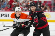 Hurricanes score OT winner after Flyers' potential game-ender nullified - The Rink Live | Coverage of youth, junior, high school and college hockey