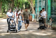 Hubo risas y caídas, calor y mosquitos, pero prevaleció la convivencia familiar