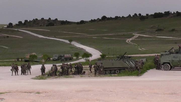 Cinco militares procedentes de Gran Canaria resultan heridos al volcar un vehículo durante unas maniobras