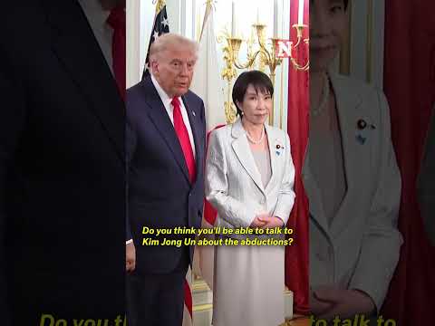 Trump Meets With Families Of Japanese People Abducted By North Korea