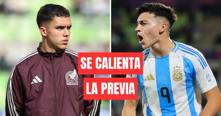 Calientan el Argentina vs. México: lo que dice la prensa albiceleste antes del partido en Mundial Sub