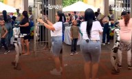 Robot en Colombia sorprende al público bailando un “cumbión bien loco”
