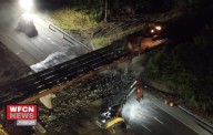 I-57 closed in southern Illinois overnight as bridge is demolished
