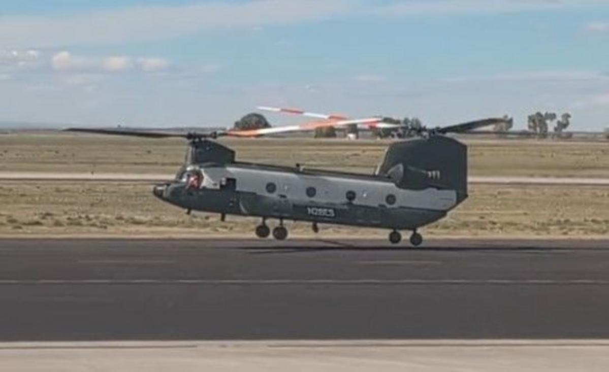 A Helicopter Named Jolene Lands At CNCIA In Casper