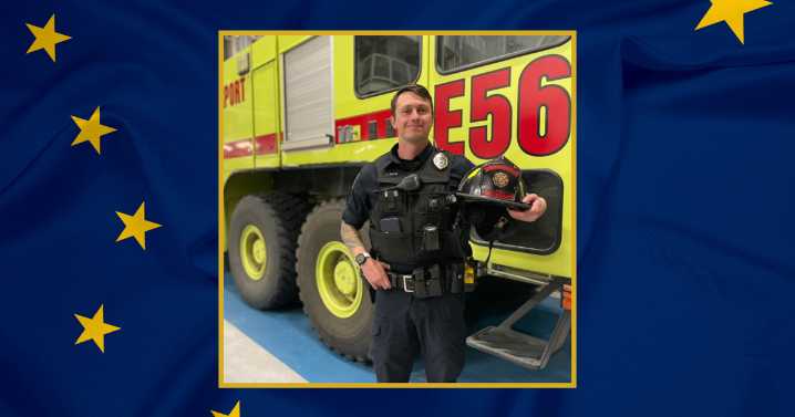 HOMETOWN HERO: Officer Jacob Davis, Anchorage Airport Police and Fire