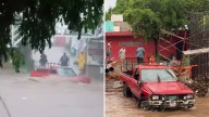 Ahora Colima: Fuertes Lluvias Provocan Afectaciones e Inundaciones en Manzanillo