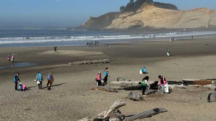 Volunteers collect nearly 10,000 pounds of debris at beaches, rivers
