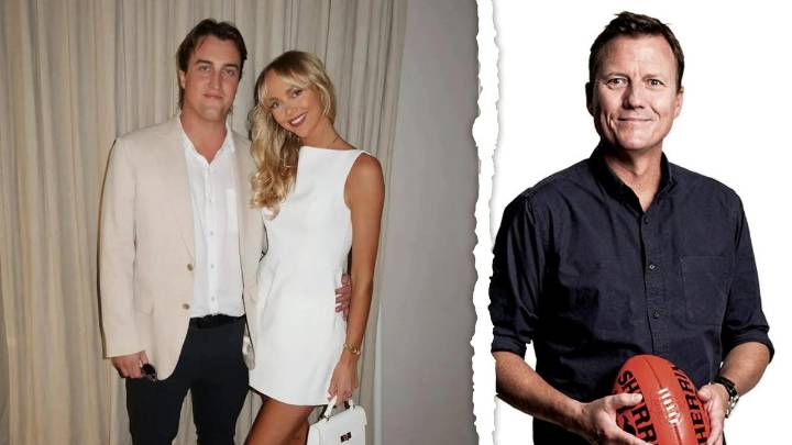 Annie Knight speaks on fiance’s relationship with his AFL commentator dad James Brayshaw