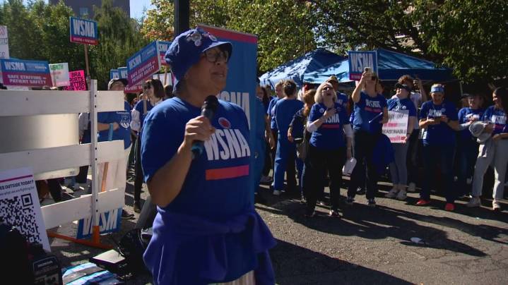 Seattle nurses rally for higher pay amid contract talks