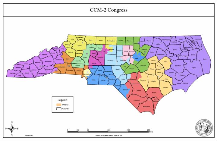 North Carolina Republicans Advance Controversial Congressional Redistricting Plan