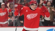 Finnie nets first goals, Larkin also scores twice as Red Wings win fifth straight
