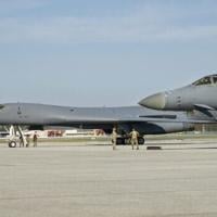 US B-1B bombers fly off coast of Venezuela: flight tracking data