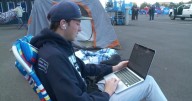 Tents, spirit, and rivalry: BYU fans brave cold for Utah showdown
