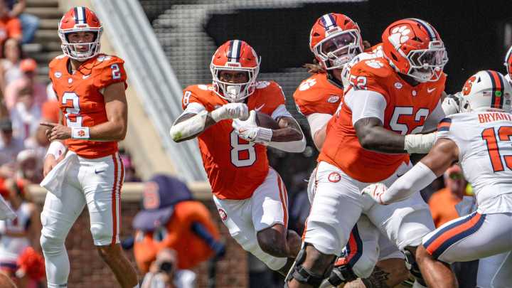 Clemson football vs UNC. Our score prediction is in
