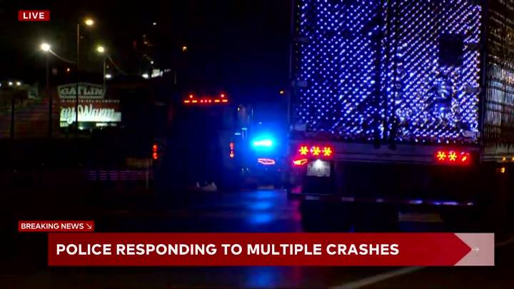 OHP, Oklahoma City Fire respond to multiple wrecks eastbound I