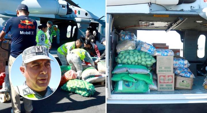 Hasta 60 vuelos diarios llevan ayuda a comunidades aisladas en Hidalgo
