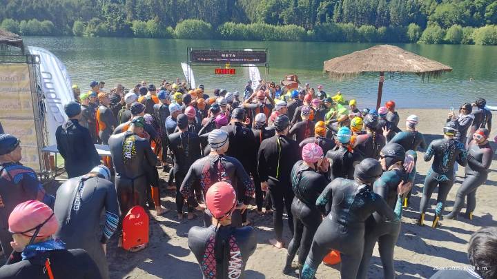 Jürgen Contreras ganó, por tercera vez consecutiva, el torneo de natación Aguas Abiertas