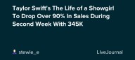 Taylor Swift's The Life of a Showgirl To Drop Over 90% In Sales During Second Week With 345K: ohnotheydidnt