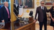 Andrea Bocelli canta a Trump en el Despacho Oval antes de la reunión clave con Zelenski