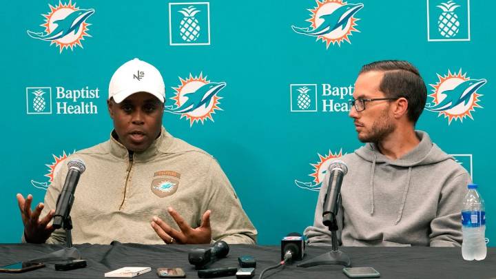Chris Grier out as Dolphins GM; Mike McDaniel to finish season