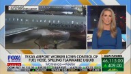 WATCH: Airline Worker Loses Control of Refueling Hose, Sending Jet Fuel Spraying