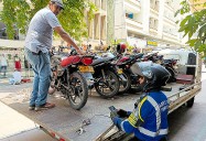 ¡Ojo, no dé papaya! Manipular la placa de su moto lo puede mandar preso hasta 9 años