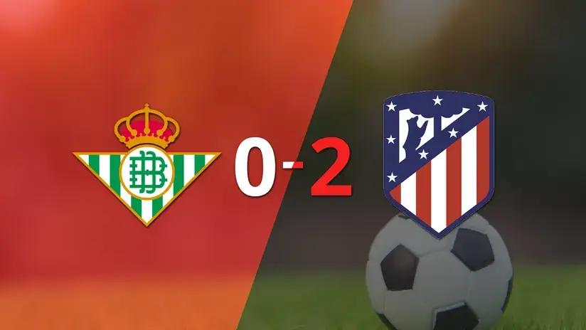 LaLiga EA Sports: Atlético de Madrid da un golpe de autoridad venciendo a Betis por 2 a 0