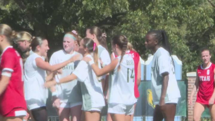 Baylor women's soccer picks up another win against Utah with one step closer to an NCAA appearance