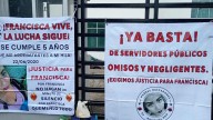 Se manifiestan en Cancún integrantes del colectivo Madres Buscadoras de Quintana Roo; rechazan posible cambio de medidas cautelares a exfiscal acusada de negligencia por caso Francisca Mariner