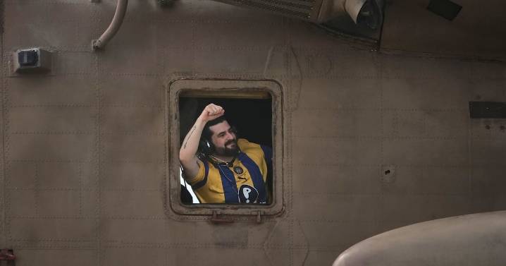 Jubilation in Israel as all living hostages released from Gaza as part of ceasefire agreement