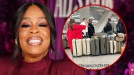 Niecy Nash Filmed Collecting Ten Suitcases At Airport Baggage Claim