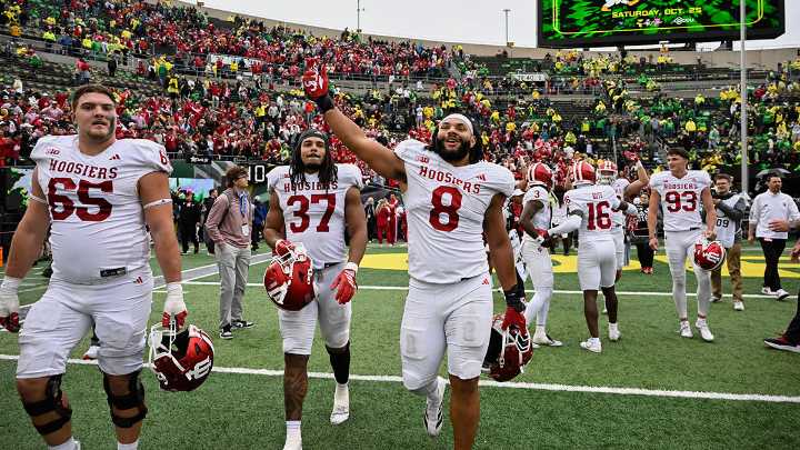 Indiana football has a clear path to College Football Playoff bye after knocking off Oregon