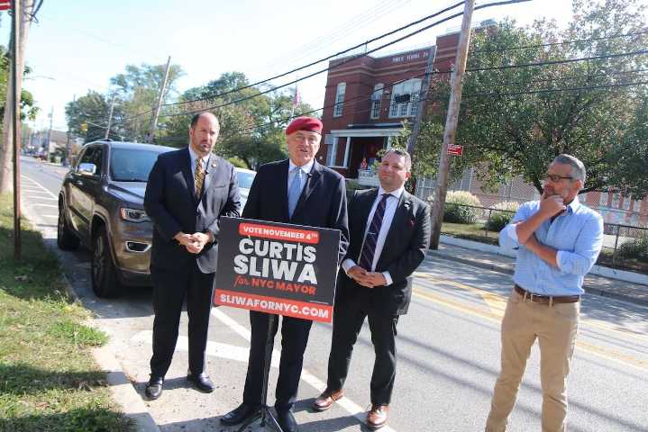 Speed bumps at NYC camera locations: Mayoral candidate Sliwa backs safety proposal