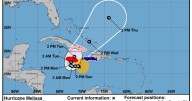 Melissa expected to rapidly intensify into major hurricane in the Caribbean