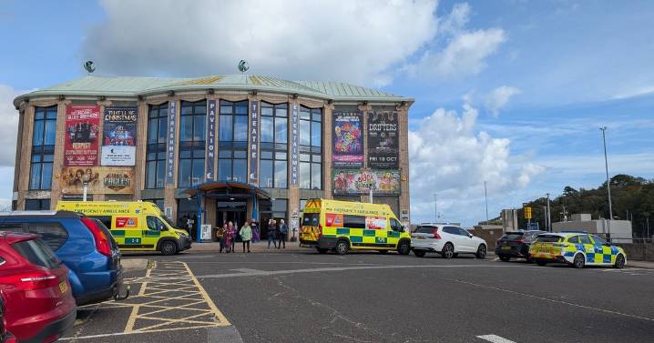 Weymouth Pavilion 'incident' LIVE as emergency services rush to seaside theatre