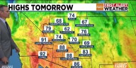 Warm front approaching for Phoenix area