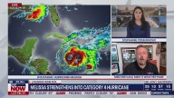 Melissa upgrades to Category 4 hurricane