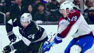 MacKinnon sets Avalanche points record in opening win against Kings