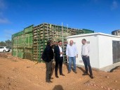 La Diputación mejora el abastecimiento de agua en El Madroño con un nuevo depósito