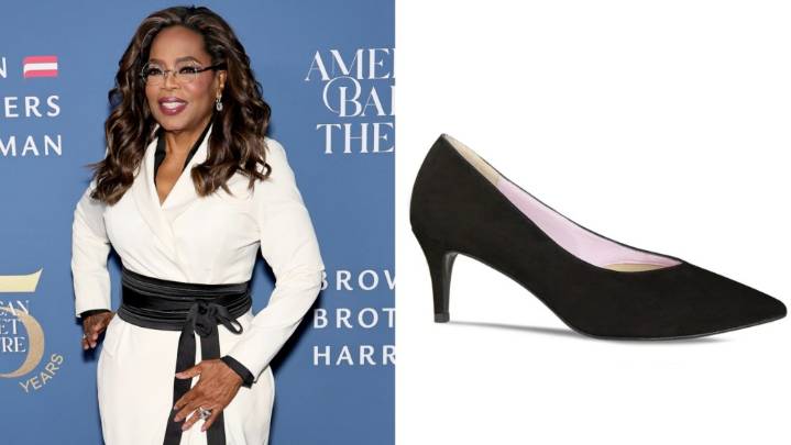 Oprah Wears Queen Camilla's Go-to Sole Bliss Heels in New York