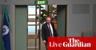 Australia politics live: Watt accuses Ley of ‘trying to shore up her leadership’ as he rejects ‘silly’ Coalition plan to split environment laws